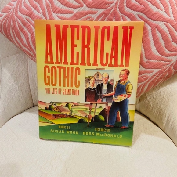 JAN18-New Hardcover "American Gothic" Picture-Book Biography - Picture 1 of 7